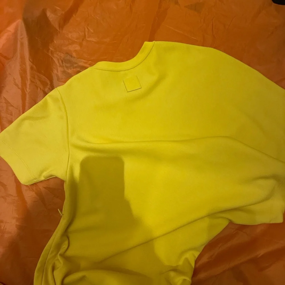 Loewe Yellow Dress asymmetric cotton blend sz 4 - Picture 12 of 16